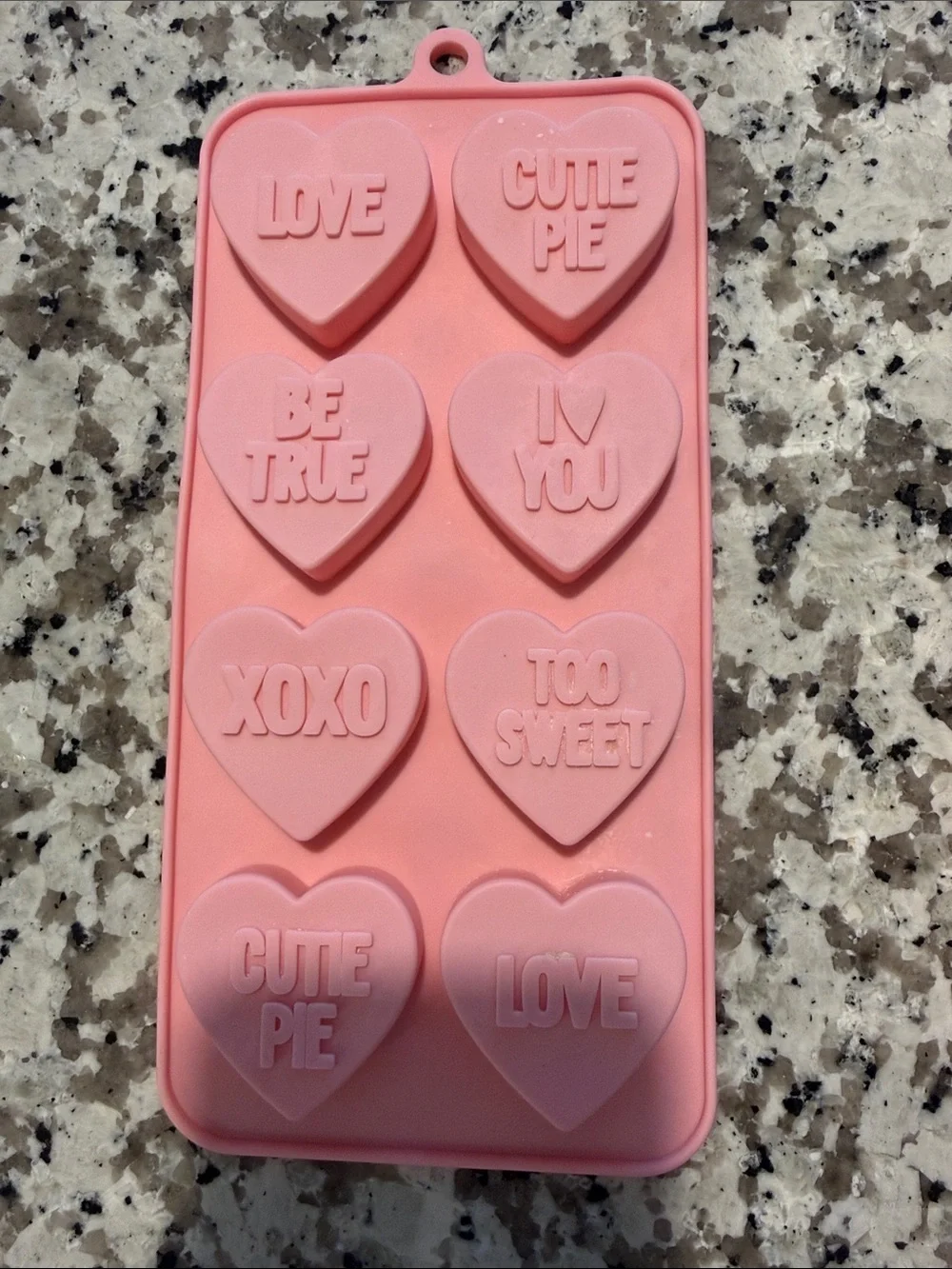 Silicone Heart Mold Set - Pink & Red - Unbranded